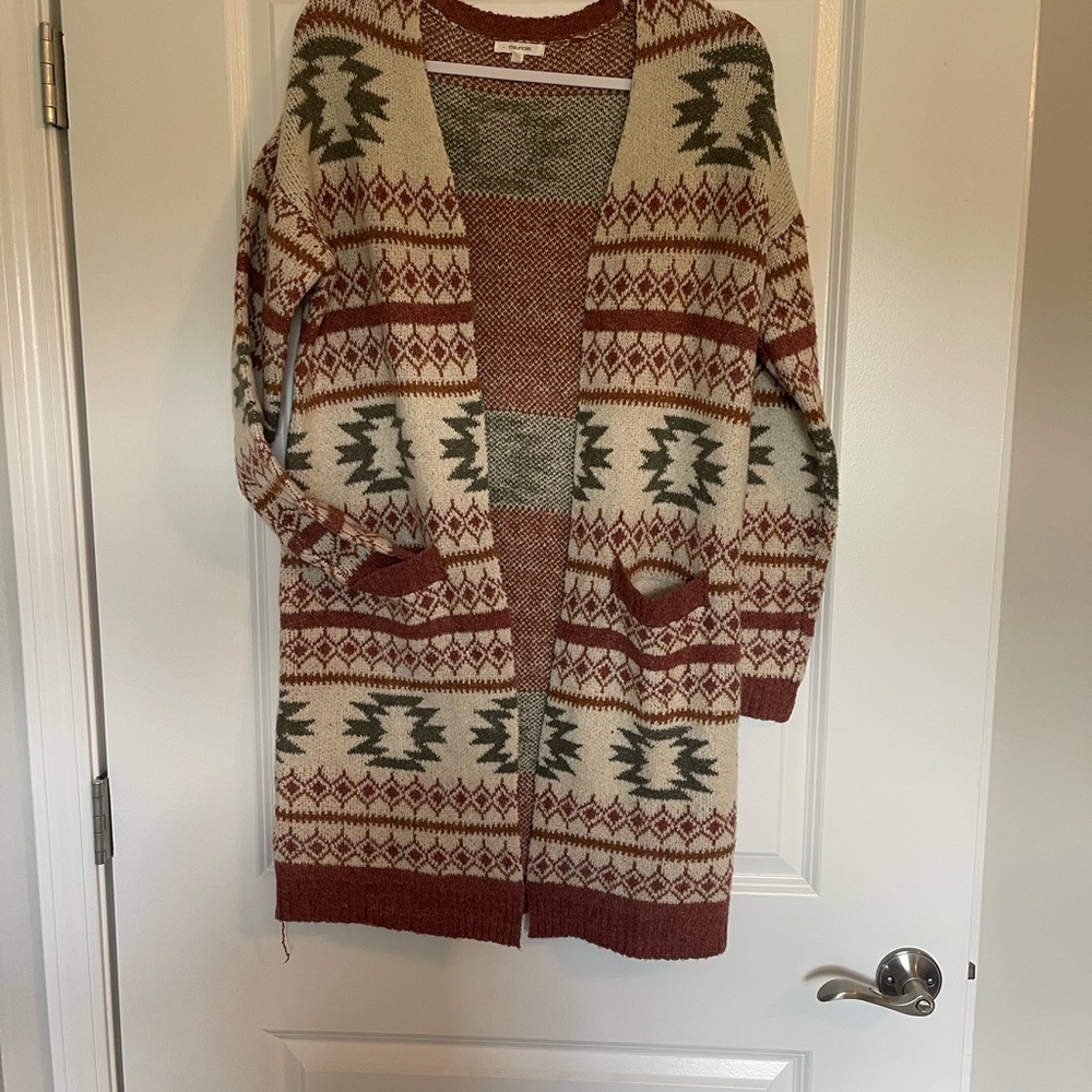 Women's Patterned Cardigan Sweater